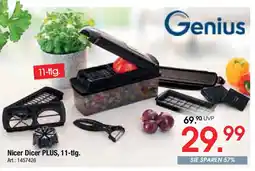 Zurbrüggen Genius Nicer Dicer PLUS, 11-tlg. Angebot