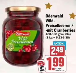 HIT Odenwald Wild Preiselbeeren / mit Cranberries Angebot