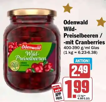 HIT Odenwald Wild Preiselbeeren / mit Cranberries Angebot