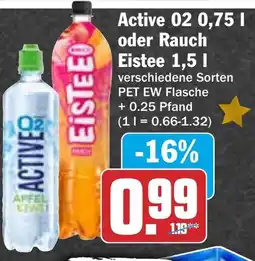 HIT Active 02 oder Rauch Eistee Angebot