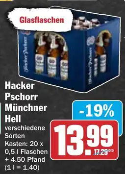 HIT Hacker Pschorr Münchner Hell Angebot