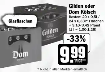 HIT Gilden oder Dom Kölsch Angebot