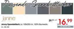 Zurbrüggen Janine Jersey Spannbetttuch Angebot