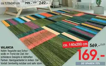 Zurbrüggen Valancia Kelim-Teppiche Angebot