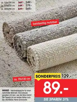 Zurbrüggen WANGO - Handwebteppiche Angebot