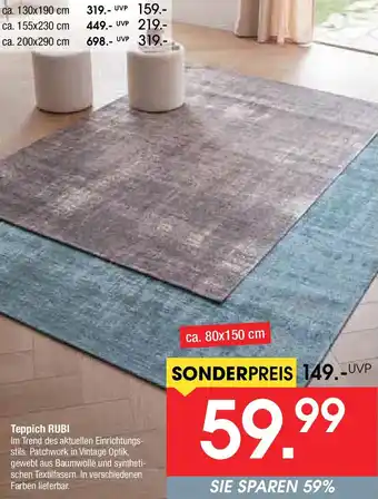 Zurbrüggen Teppich RUBI Angebot