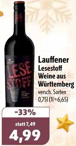 Aktiv Irma Lauffener Lesestoff Weine aus Württemberg Angebot