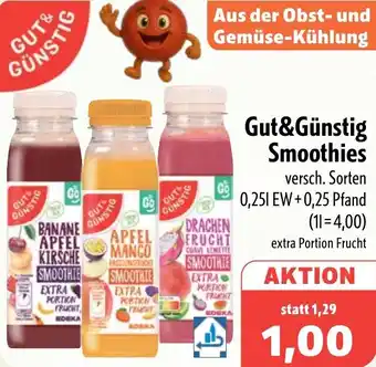 Aktiv Irma Gut&Günstig Smoothies Angebot
