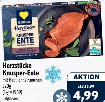 Aktiv Irma EDEKA Herzstücke Knusper-Ente Angebot
