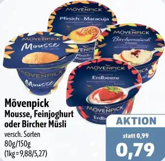 Aktiv Irma Mövenpick Mousse, Feinjoghurt oder Bircher Müsli Angebot
