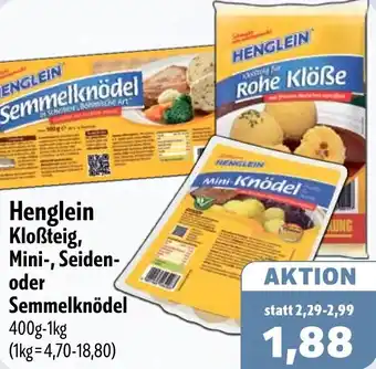 Aktiv Irma Henglein Kloẞteig, Mini-, Seiden- oder Semmelknödel Angebot