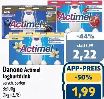 Aktiv Irma Danone Actimel Joghurtdrink Angebot