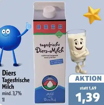 Aktiv Irma Diers Tagesfrische Milch Angebot