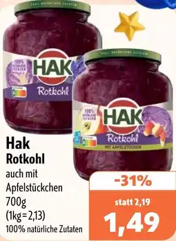 Aktiv Irma Hak Rotkohl Angebot