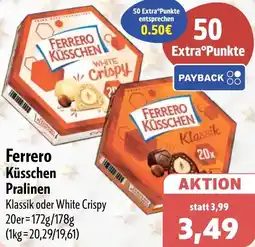 Aktiv Irma Ferrero Küsschen Pralinen Angebot