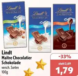Aktiv Irma Lindt Maître Chocolatier Schokolade Angebot