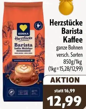 Aktiv Irma EDEKA Herzstücke Barista Kaffee Angebot