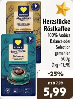 Aktiv Irma EDEKA Herzstücke Röstkaffee Angebot