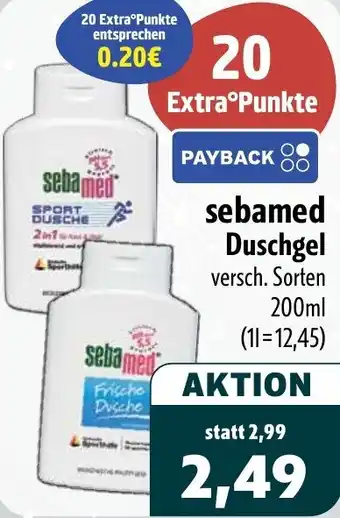 Aktiv Irma sebamed Duschgel Angebot