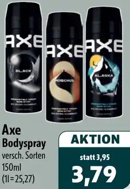 Aktiv Irma Axe Bodyspray Angebot