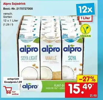 Netto Marken-Discount Alpro Sojadrink Angebot