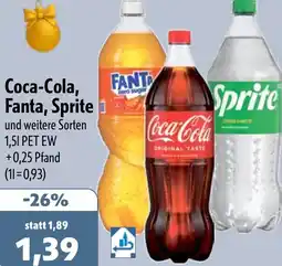 Aktiv Irma Coca-Cola, Fanta, Sprite Angebot