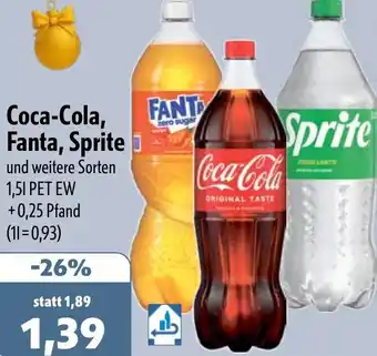 Aktiv Irma Coca-Cola, Fanta, Sprite Angebot