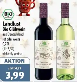 Aktiv Irma Landlust Bio Glühwein Angebot