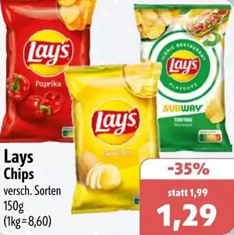 Aktiv Irma Lays Chips Angebot