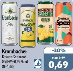 Aktiv Irma Krombacher Dosen Angebot
