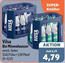 Aktiv Irma Vilsa Bio Mineralwasser Angebot