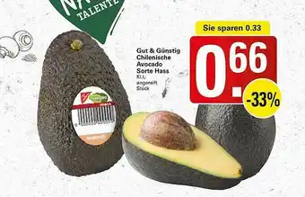 WEZ Gut & Günstig Chilenische Avocado Sorte Hass Angebot