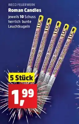 Thomas Philipps WECO FEUERWERK Roman Candles Angebot