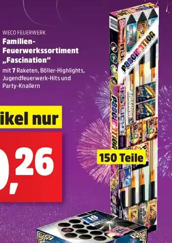 Thomas Philipps WECO FEUERWERK Familien- Feuerwerkssortiment ,,Fascination" Angebot