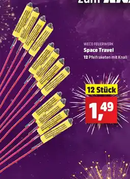 Thomas Philipps WECO FEUERWERK Space Travel Angebot