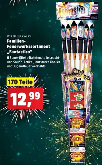 Thomas Philipps WECO FEUERWERK Familien- Feuerwerkssortiment ,,Fantastico" Angebot
