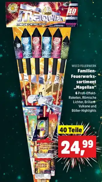 Thomas Philipps WECO FEUERWERK Familien- Feuerwerks- sortiment ,,Magellan" Angebot