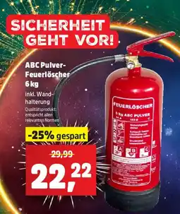 Thomas Philipps ABC Pulver- Feuerlöscher 6 kg Angebot