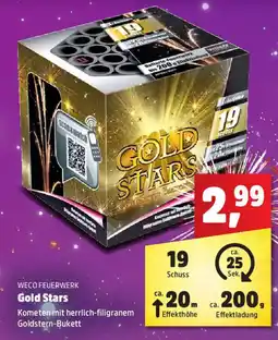 Thomas Philipps WECO FEUERWERK Gold Stars Angebot