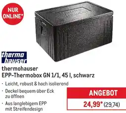METRO thermohauser EPP-Thermobox GN 1/1, 45 I, schwarz Angebot