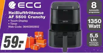 K+B Expert ECG Heißluftfritteuse AF 5500 Crunchy Angebot