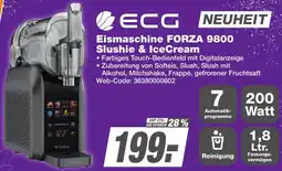 K+B Expert ECG Eismaschine FORZA 9800 Slushie & IceCream Angebot