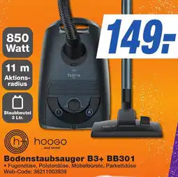 K+B Expert HooGo Bodenstaubsauger B3+ BB301 Angebot