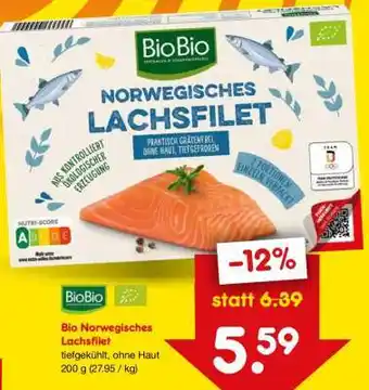 Netto Marken-Discount Bio Norwegisches Lachsfilet Angebot