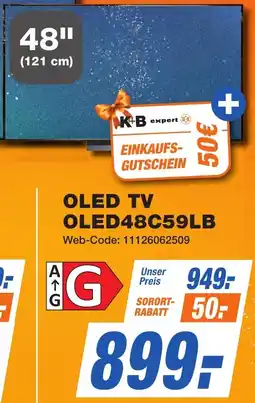 K+B Expert LG OLED TV OLED48C59LB Angebot