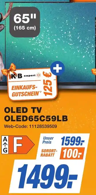 K+B Expert LG OLED TV OLED65C59LB Angebot