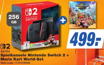 K+B Expert Spielkonsole Nintendo Switch 2 + Mario Kart World-Set Angebot