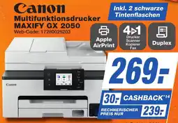 K+B Expert Canon Multifunktionsdrucker MAXIFY GX 2050 Angebot