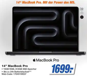 K+B Expert 14" MacBook Pro Angebot