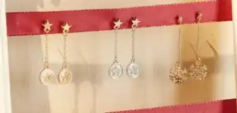 Woolworth Weihnachts Ohrringe Angebot